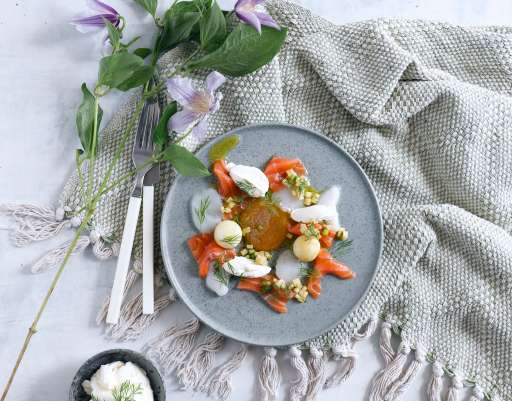 Snøfrisk Creamed Prawn Pasta